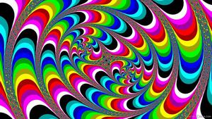 Unlock Your Mind with Psychedelic Swirl trippy wallpaper