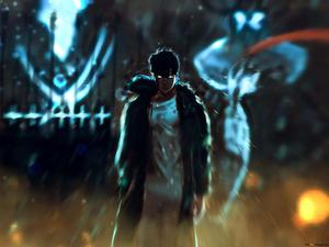 Unlock your true potential and embark on a thrilling new journey with Solo Leveling! solo leveling wallpaper