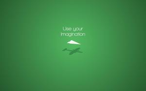 Use Your Imagination Motivational Aesthetic Desktop