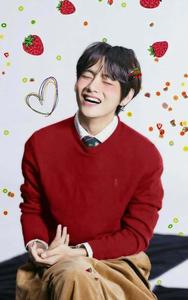 V from K-pop group BTS showing his killer charisma bts v wallpaper