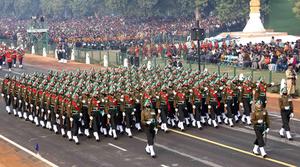 Valiant Guardians March - The Grand Indian Army Parade indian army wallpaper