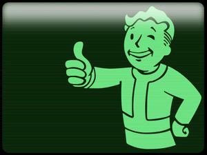 Vault Boy, the official icon of Fallout fallout wallpaper