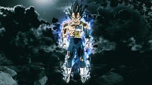 Vegeta In The Sky Picture vegeta wallpaper