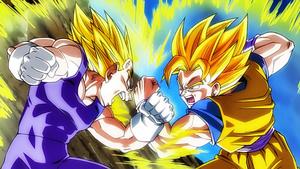 Vegta Fighting Goku Picture vegeta wallpaper