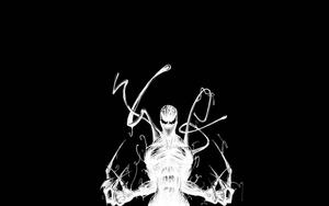 Venom In White venom wallpaper