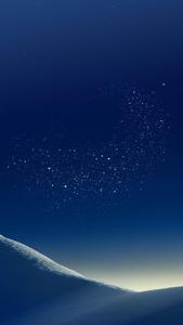 Vertical Blue Desert Galaxy Samsung samsung wallpaper