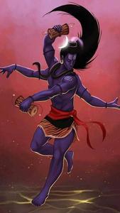 Vibrant 3D Artwork of Lord Shiva, the Bholenath, in a Dynamic Dancing Pose bholenath 3d wallpaper