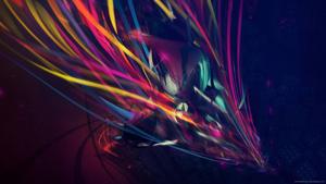 Vibrant 4K Abstract Art Wallpaper