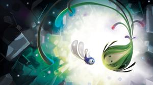 Vibrant Anime Flower Art art wallpaper
