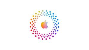 Vibrant Apple logo apple logo wallpaper