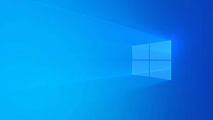 Vibrant Blue Windows 10 HD windows 10 hd wallpaper