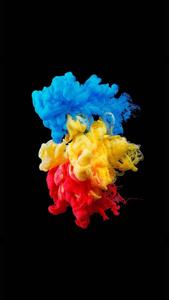 Vibrant Colorful Abstract Artwork in an Amoled Display amoled wallpaper