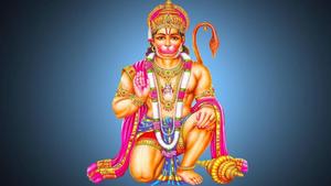 Vibrant Lord Hanuman 3D Art lord hanuman 3d wallpaper