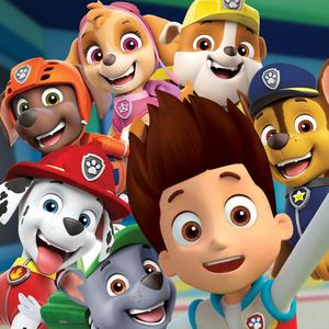 Vibrant PAW Patrol Characters in Action paw patrol wallpaper