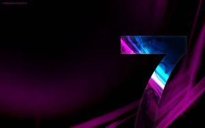 Vibrant Purple and Blue Windows 7 Logo windows 7 wallpaper