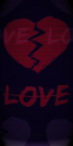 Vintage Lo-Fi Broken Heart Black broken heart black wallpaper