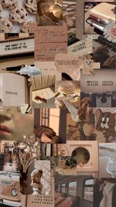 Vintage That Girl Aesthetic Collage