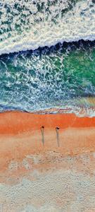 Vivo V20 Beach Drone Shot vivo v20 wallpaper