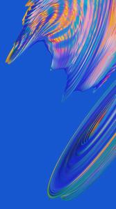Vivo V20 Swirling Rainbow Disks vivo v20 wallpaper