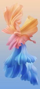 Vivo Y20 Blue And Orange vivo y20 wallpaper
