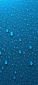 Vivo Y20 Blue Water Droplets vivo y20 wallpaper
