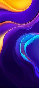 Vivo Y20 Purple Wave Abstract vivo y20 wallpaper