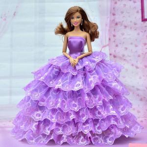 Watch Barbie Shine Wearing This Elegant Purple Gown barbie wallpaper