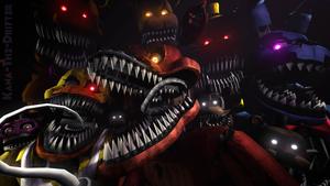 Watch out for those teeth! fnaf wallpaper