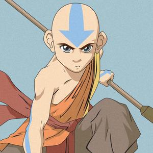 Waterbending Master Aang strives for balance avatar the last airbender wallpaper