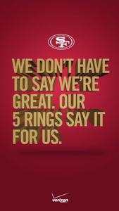 "We will change the world" - San Francisco 49ers  Wallpaper