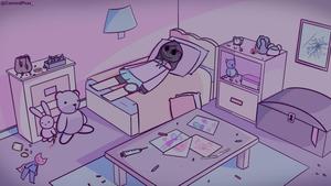 Weirdcore Doll House weirdcore wallpaper