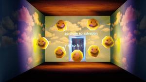 Weirdcore Smileys In A Box weirdcore wallpaper