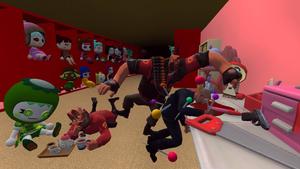 Weirdcore Toy Storage weirdcore wallpaper