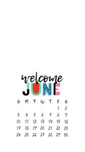 Welcome to June! june wallpaper