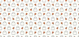 We're all just little ghosts floating through life cute ghost wallpaper