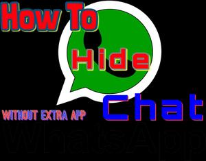 Whats App Chat Hiding Tutorial whatsapp chat wallpaper