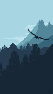 WhatsApp Chat Flying Bird Vector whatsapp chat wallpaper