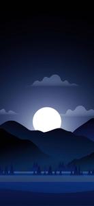 WhatsApp Chat Full Moon Rising whatsapp chat wallpaper