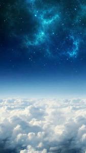 WhatsApp Chat Stars Blue Sky whatsapp chat wallpaper