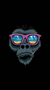 WhatsApp DP Cool Monkey Art whatsapp dp wallpaper