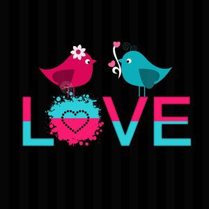 WhatsApp DP Love Birds whatsapp dp wallpaper
