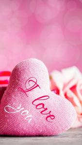 WhatsApp DP Pink Heart whatsapp dp wallpaper
