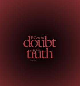 When In Doubt Quotes Wallpaper