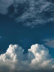 White Aesthetic Fluffy Clouds white aesthetic wallpaper