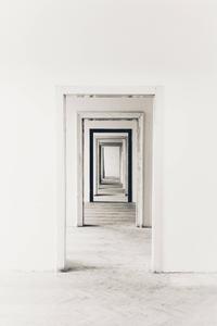 White Aesthetic Hallway white aesthetic wallpaper
