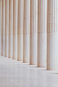 White Aesthetic Pillars white aesthetic wallpaper