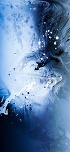 White And Blue Abstract iPhone 13 Pro iphone 13 pro wallpaper