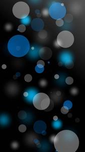 White And Blue Backscatter Orb Samsung samsung wallpaper