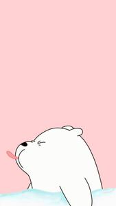 White Bear Girly iPhone girly iphone wallpaper