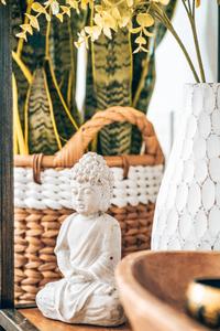 White Buddha Figurine buddha wallpaper